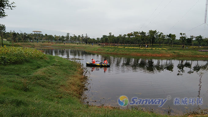 福田紅樹林生態公園人工湖